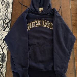Norte Dame hoodie Steve and Barry’s